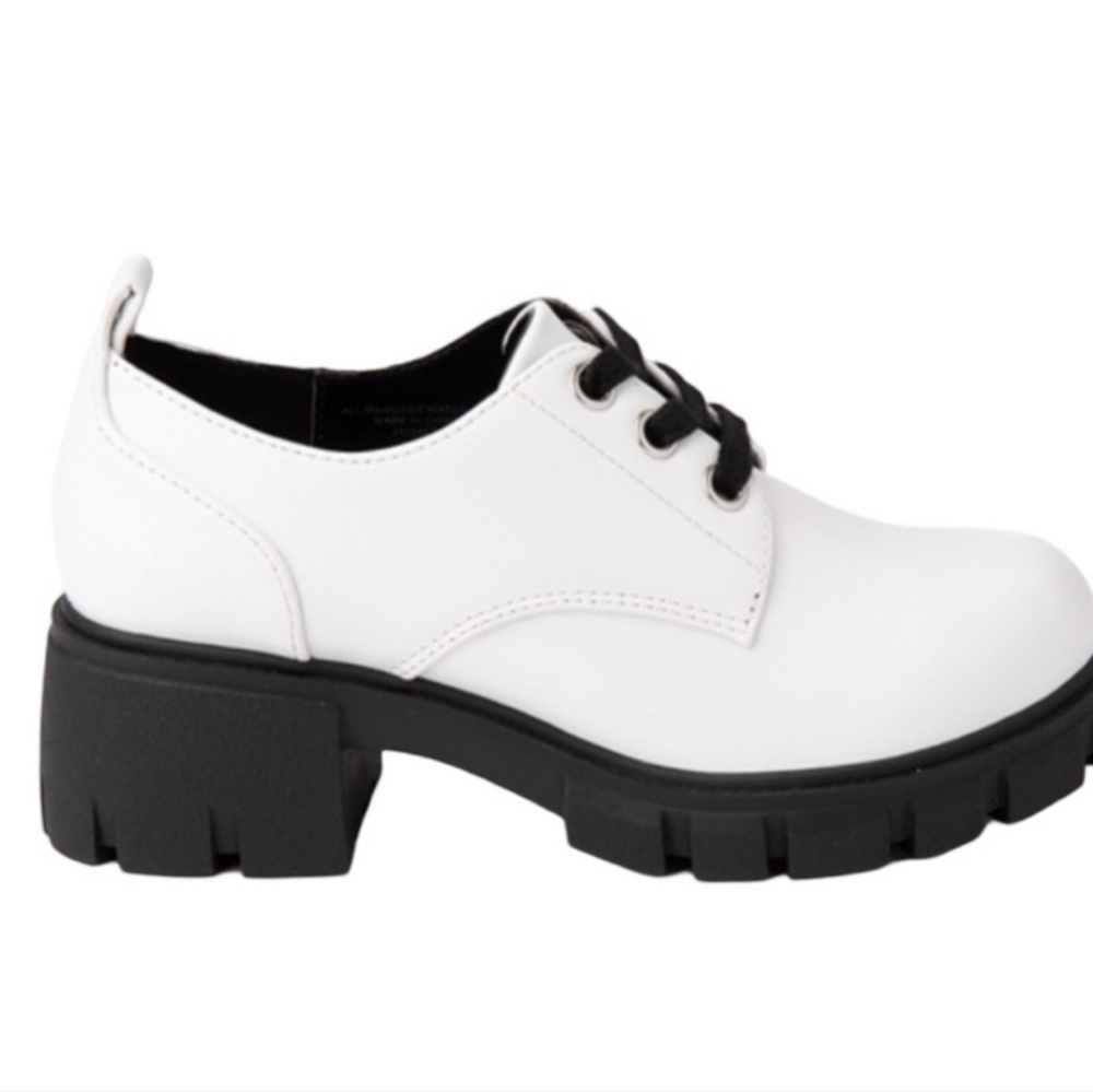 🤍▪️Sarah-Jayne▪️ Jolene Lugged Oxford Casual Shoe Size 6M